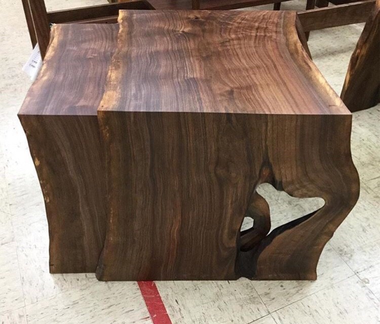 Live edge furniture from The Joinery