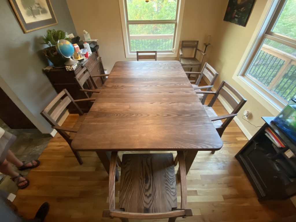 custom wood dining table